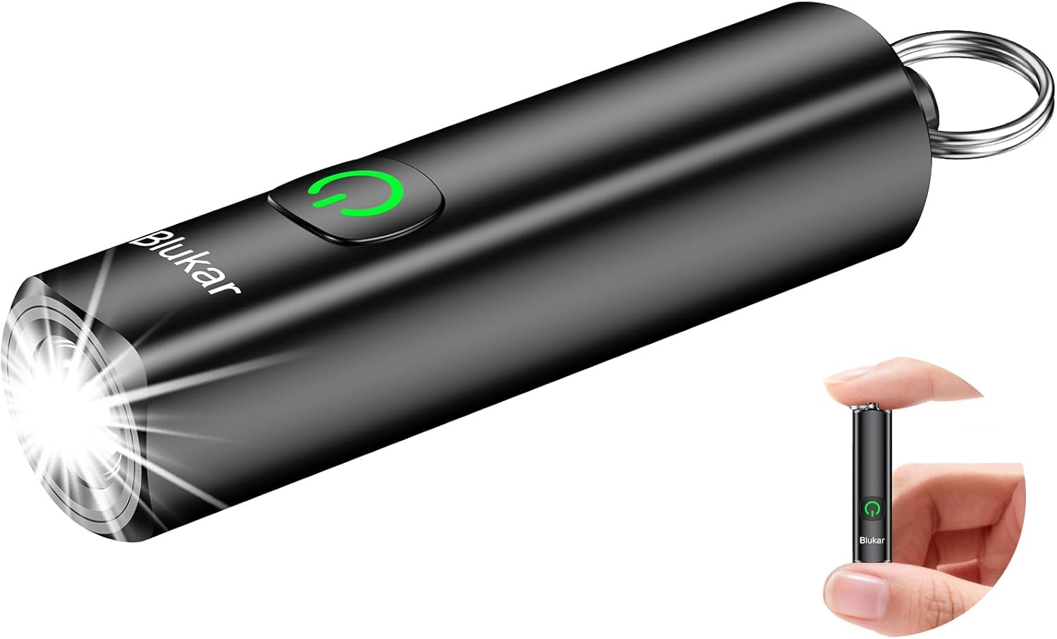 Blukar EDC keychain flashlight