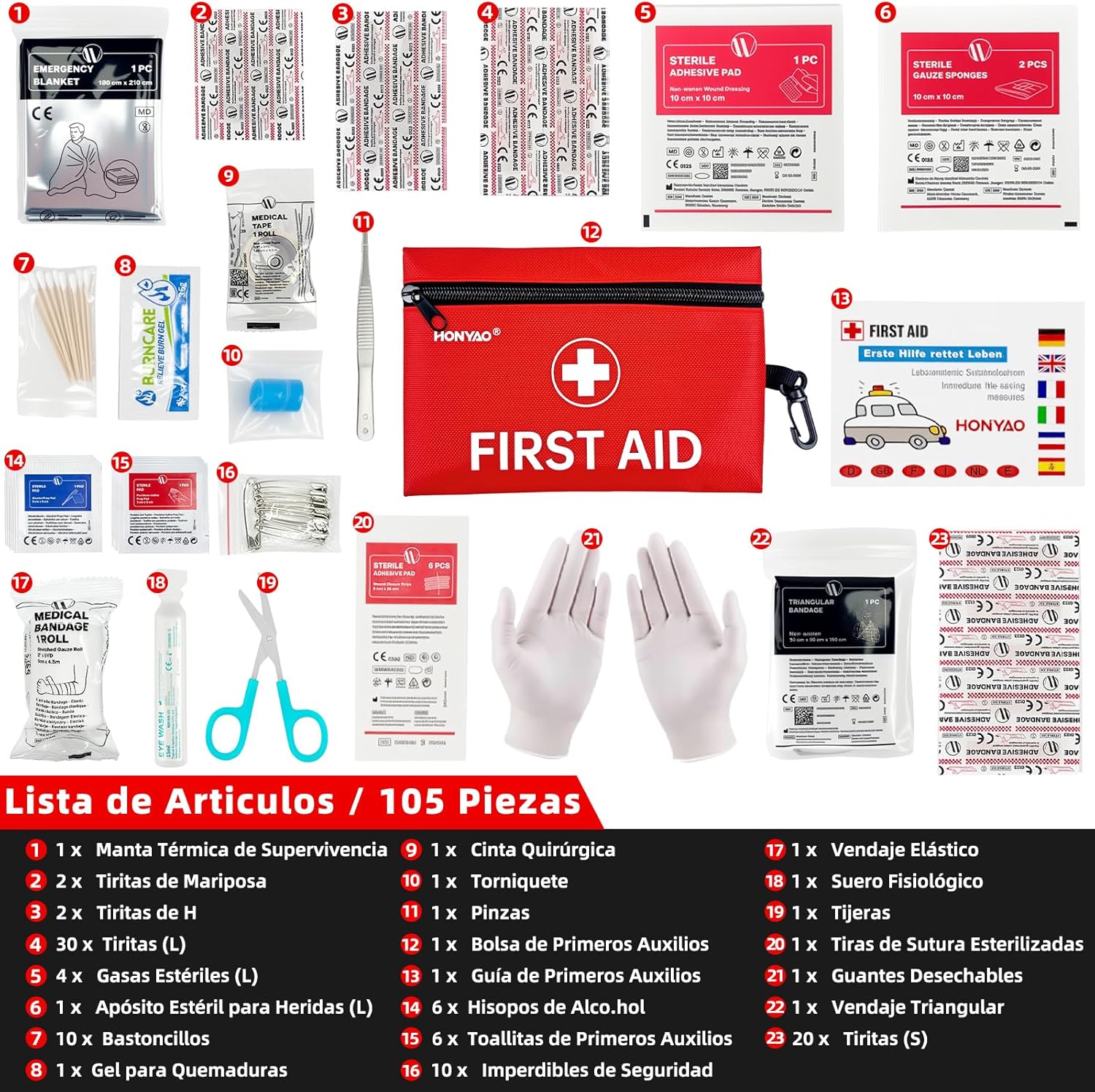 General Medi Mini first-aid kit (110-pc)