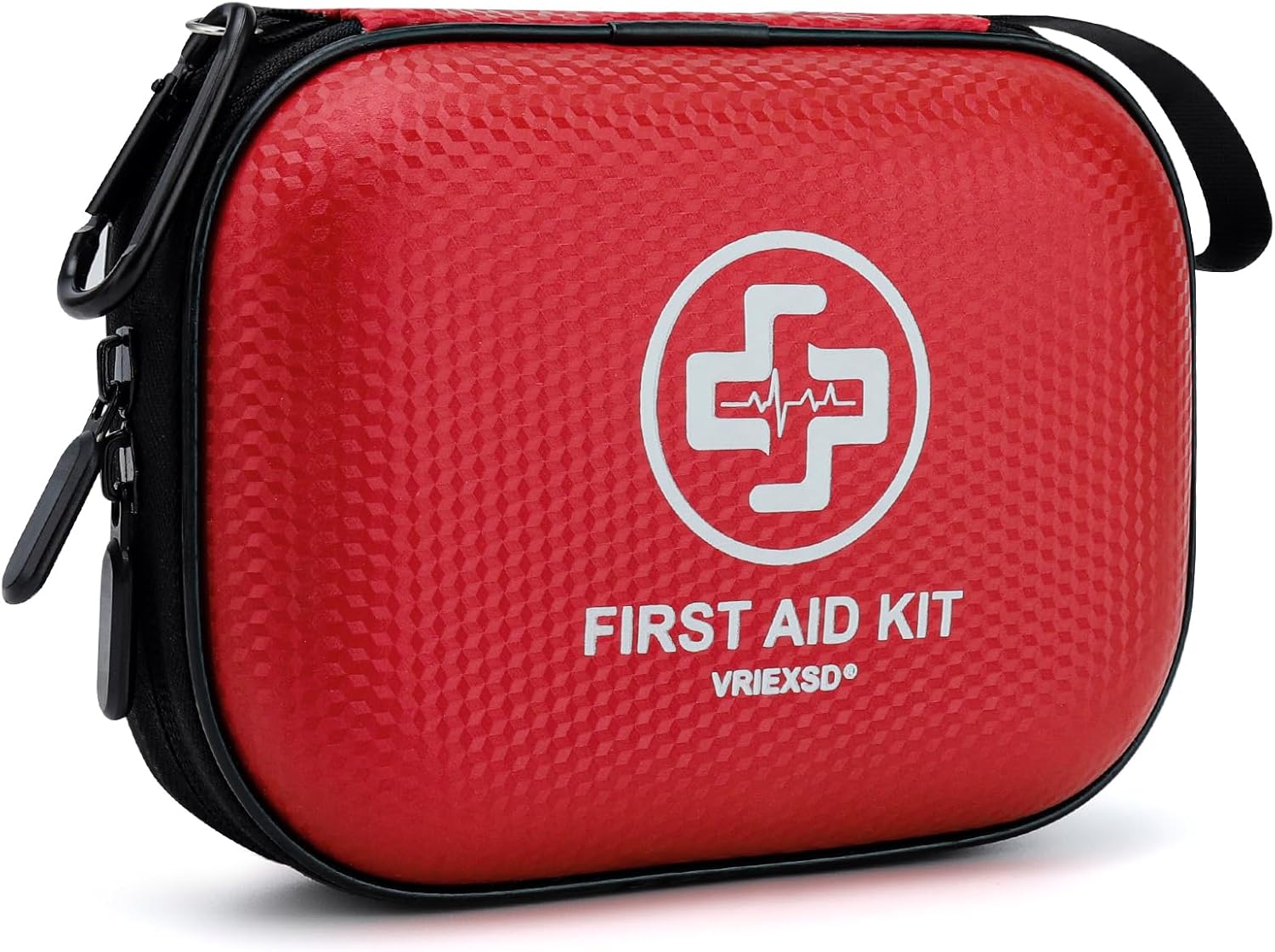 Compact hard-shell first-aid kit (150-pc)