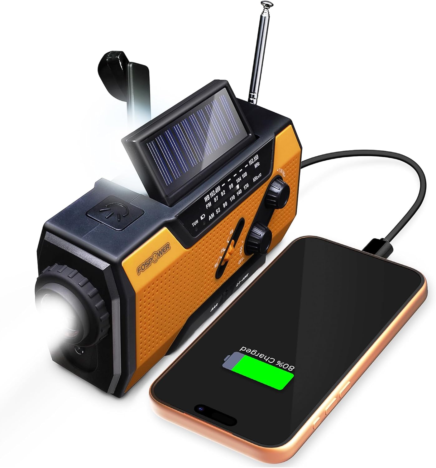 FosPower NOAA emergency radio